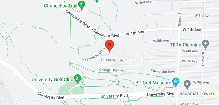 map of 4959 WYCLIFFE ROAD